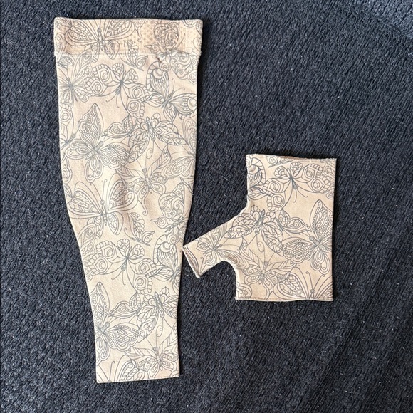 Juzo Other - Butterfly Print compression sleeve and Glove